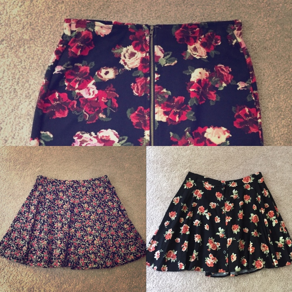 Lot of 3 Forever 21 Skirts